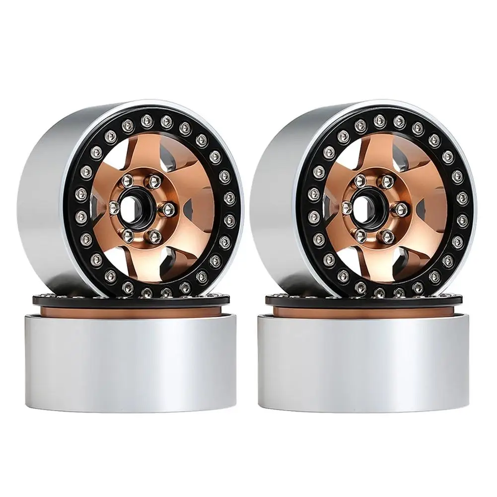 4pcs Metal 6 Spokes 1.9 Beadlock Wheel Hub Rim For 1/10 Rc Crawler Axial Scx10 90046 Axi03007 Traxxas Trx4 Redcat Mst
4pcs Metal 6 Spokes 1.9 Beadlock Wheel Hub Rim For 1/10 Rc Crawler Axial Scx10 90046 Axi03007 Traxxas Trx4 Redcat Mst