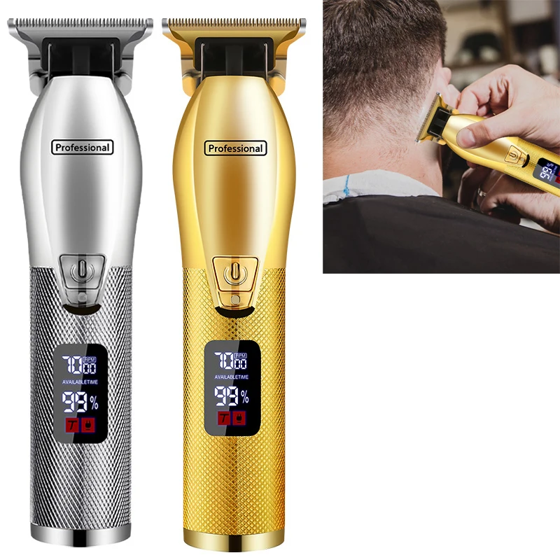 Hair clipper professional hair Trimmer for men electric trimmers LCD Display Barber machine barber Hair cutter wholesale
Hair clipper professional hair Trimmer for men electric trimmers LCD Display Barber machine barber Hair cutter wholesale