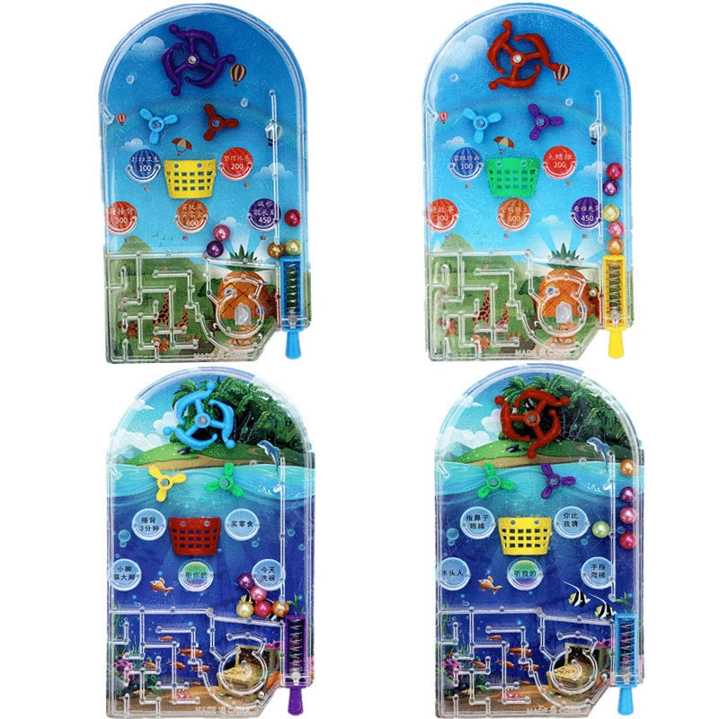 Mini Pinball Desktop Games Machine Cartoon Children Gifts Educational Toy Labyrinth Beads Ejection Peer Interaction Random
Mini Pinball Desktop Games Machine Cartoon Children Gifts Educational Toy Labyrinth Beads Ejection Peer Interaction Random