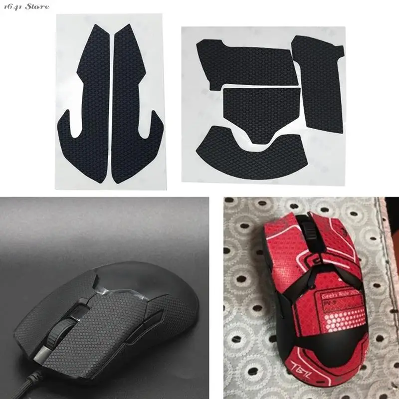 1 Set New Mouse Skin Mouse Side Pads Left Right Button Stickers For Razer Viper Ultimate Mice Curved Edges Silicone Grip
1 Set New Mouse Skin Mouse Side Pads Left Right Button Stickers For Razer Viper Ultimate Mice Curved Edges Silicone Grip
