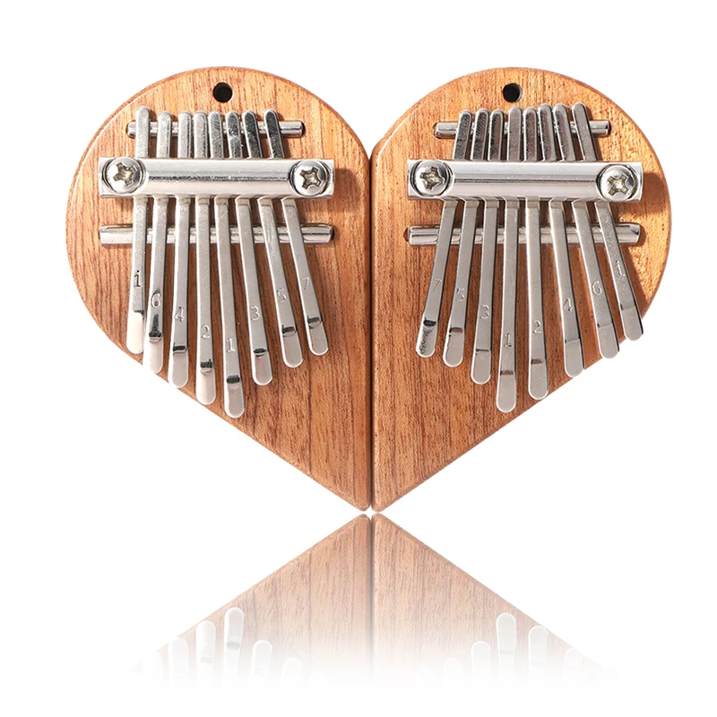 8 Keys Kalimba Thumb Piano Muscial Instruments For Valentine's Day Gift Birthday Present High Quality Wood Music Box With Strap
8 Keys Kalimba Thumb Piano Muscial Instruments For Valentine's Day Gift Birthday Present High Quality Wood Music Box With Strap