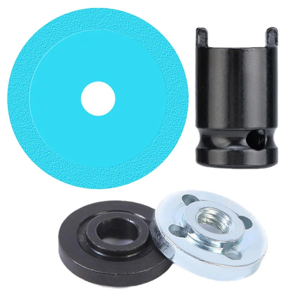 Glass Cutting Disc Set with Adapter 10cm Ultra-Thin Saw Blade Jade Crystal Grinding Chamfering Cutting Blade Blue
Glass Cutting Disc Set with Adapter 10cm Ultra-Thin Saw Blade Jade Crystal Grinding Chamfering Cutting Blade Blue