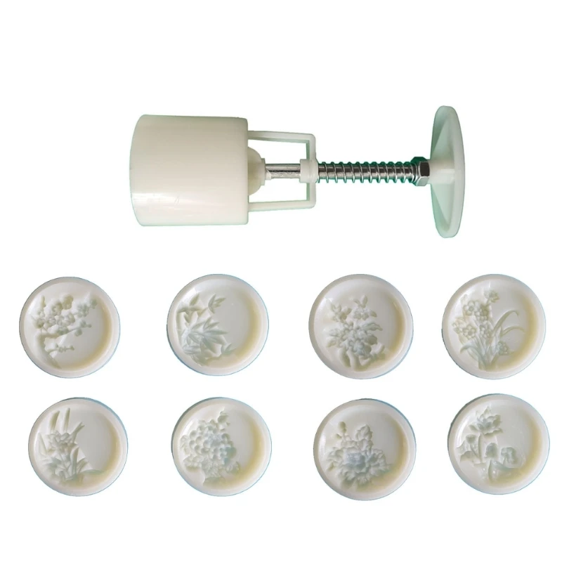 Hand-Pressure Moon Cake Mold Flower Pattern Cookie Stamps Moon Cake Makers MidAutumn Festival DIY Cookie Pastry Tool Dropship
Hand-Pressure Moon Cake Mold Flower Pattern Cookie Stamps Moon Cake Makers MidAutumn Festival DIY Cookie Pastry Tool Dropship