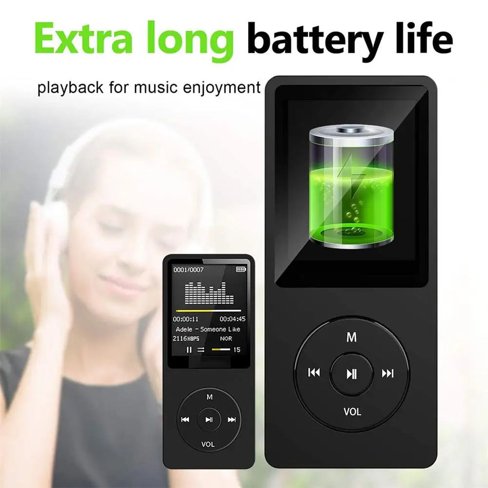 Mp3 музыкальный плеер, совместимый с Bluetooth, Портативный Fm-радиоприемник без потерь, внешний ультратонкий Mp3 рекордер для студентов
Mp3 музыкальный плеер, совместимый с Bluetooth, Портативный Fm-радиоприемник без потерь, внешний ультратонкий Mp3 рекордер для студентов