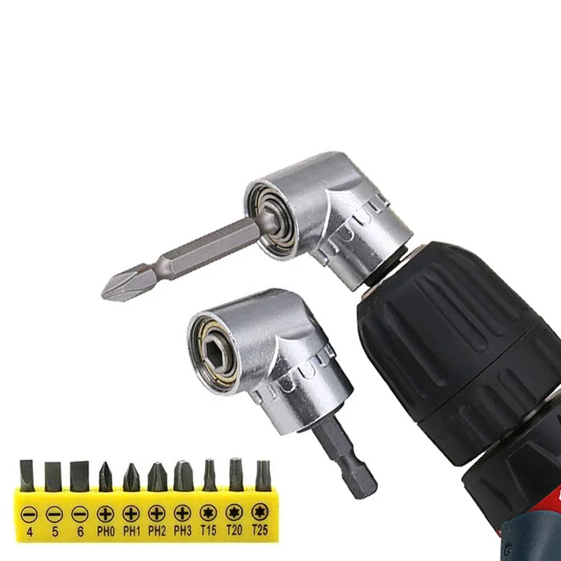 Screwdriver Batch Head Corner Socket Holder Adapter Hex Bit 105 Degree Angle Drill Corner Adapter Unscrew Dead Angle Screws Tool
Screwdriver Batch Head Corner Socket Holder Adapter Hex Bit 105 Degree Angle Drill Corner Adapter Unscrew Dead Angle Screws Tool