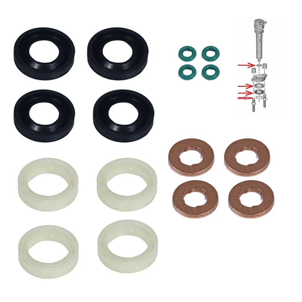 Car Fuel Injector Seal Washer O Ring Kit For Ford Transit MK7 2.2 2.4 TDCi 06-11 NS PEUGET BOXER FIAT Fuel Injector Seal Gaskets
Car Fuel Injector Seal Washer O Ring Kit For Ford Transit MK7 2.2 2.4 TDCi 06-11 NS PEUGET BOXER FIAT Fuel Injector Seal Gaskets