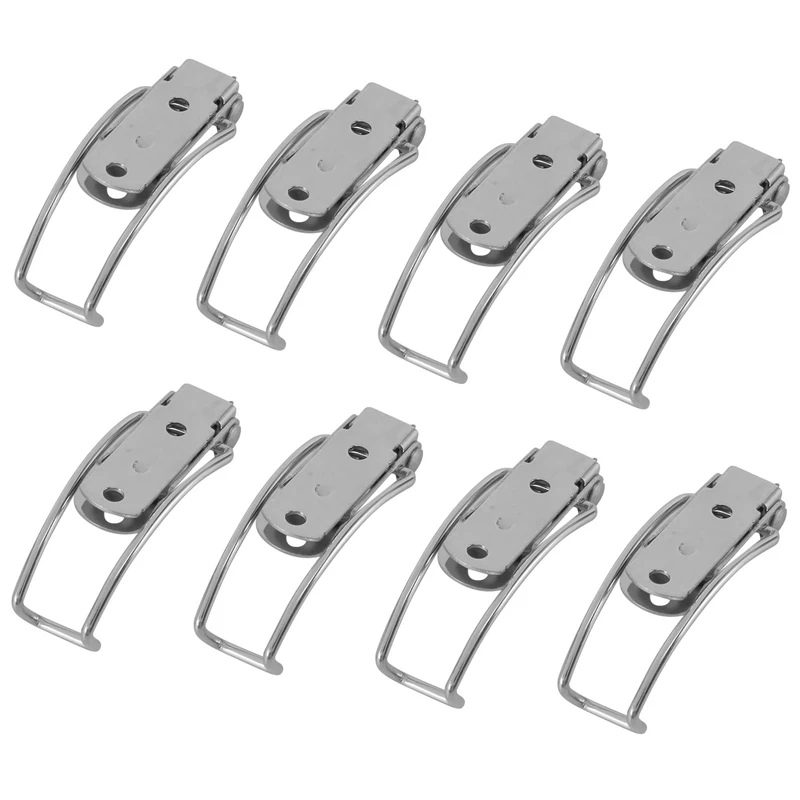8X Stainless Steel Spring Hasp 304 Stainless Steel Box Cabinet Spring Lock Hasp Transport Box Tower Buckle
8X Stainless Steel Spring Hasp 304 Stainless Steel Box Cabinet Spring Lock Hasp Transport Box Tower Buckle