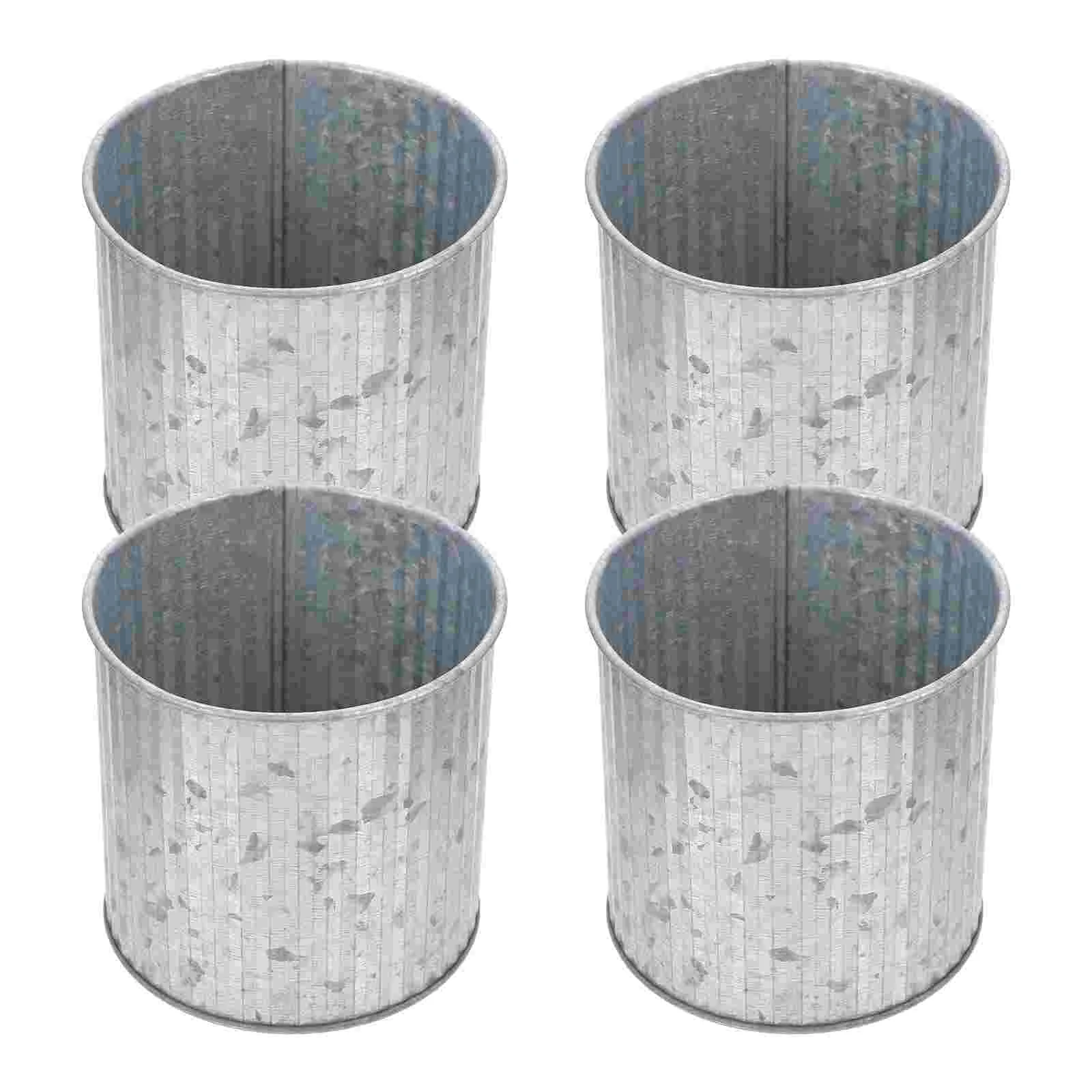 4Pcs Rustproof Iron Pots Small Metal Buckets Shabby Chic Decorative Vase Metal Pail Planter Metal Flower Pots
4Pcs Rustproof Iron Pots Small Metal Buckets Shabby Chic Decorative Vase Metal Pail Planter Metal Flower Pots