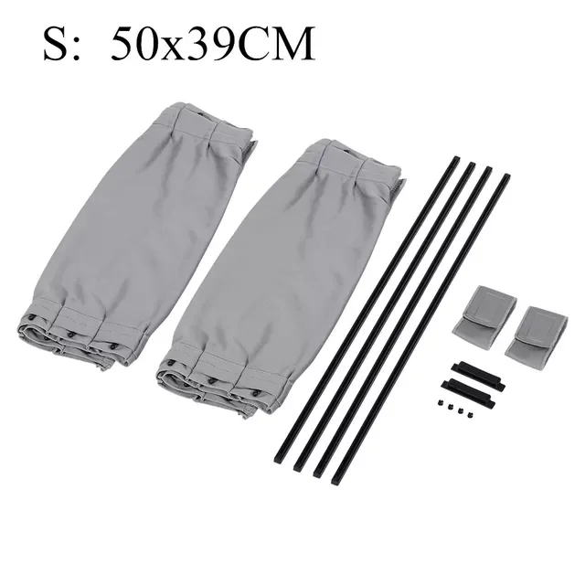 2pcs 50cm Car Sun Shade Side Window Curtain Auto Foldable Uv Protection Accessories Black Pure Cloth Auto Accessories
2pcs 50cm Car Sun Shade Side Window Curtain Auto Foldable Uv Protection Accessories Black Pure Cloth Auto Accessories