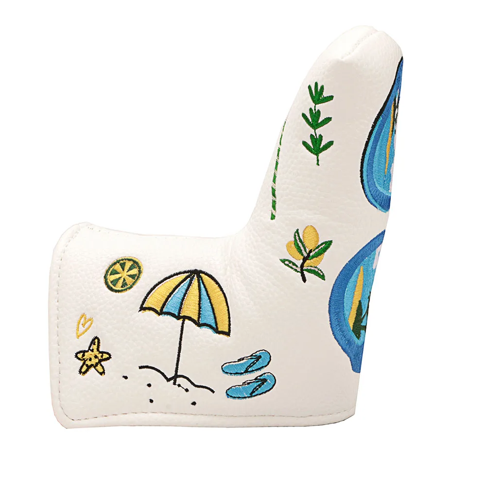 New Golf Putter Cap Sleeve Word Putter Sleeve Head Sleeve PU Straight Protective Sleeve Magnet Closed Putter Headcover
New Golf Putter Cap Sleeve Word Putter Sleeve Head Sleeve PU Straight Protective Sleeve Magnet Closed Putter Headcover