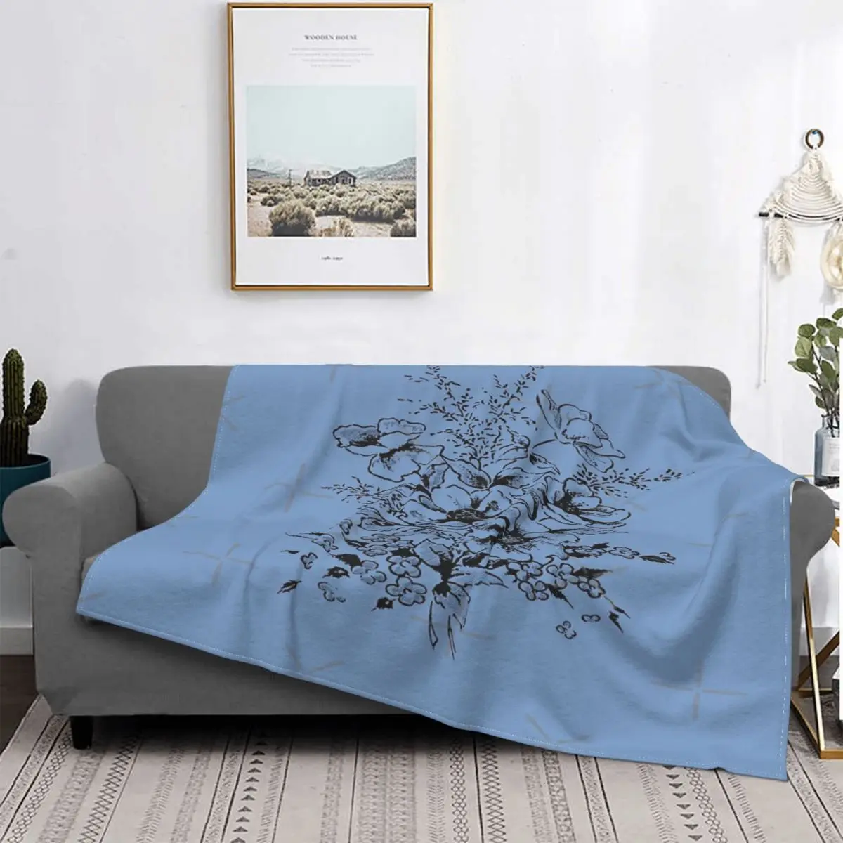 Ramo de flores, manta negra, colcha de cama a cuadros, manta de muselina de felpa de Anime, manta ponderada
Ramo de flores, manta negra, colcha de cama a cuadros, manta de muselina de felpa de Anime, manta ponderada
