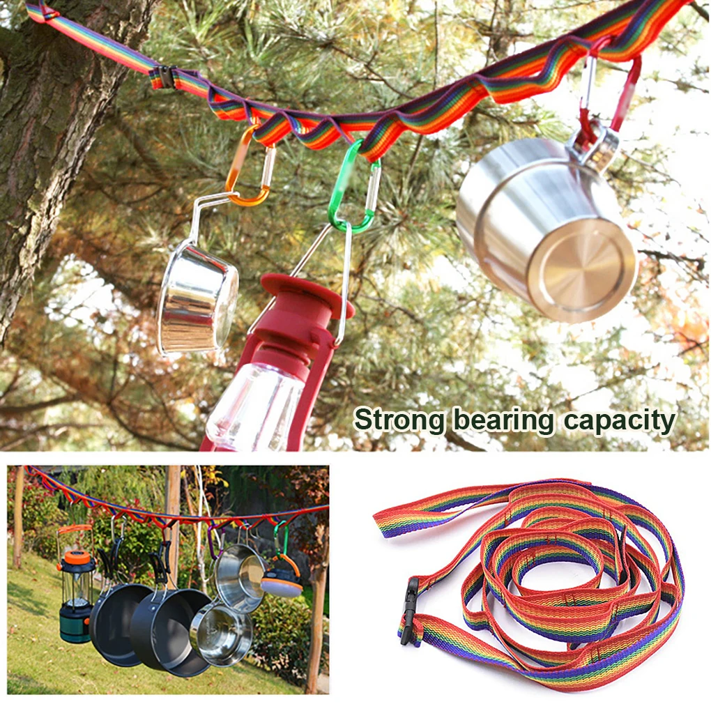 Camping Tent Lanyard Hiking Picnic Fishing Backpacking Climbing Tarp Canopy Hanging Rope Clothesline Storage Strap
Camping Tent Lanyard Hiking Picnic Fishing Backpacking Climbing Tarp Canopy Hanging Rope Clothesline Storage Strap