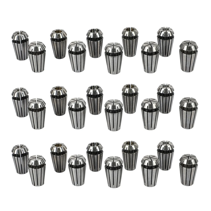 30Pcs/Set Ultra Precision ER16 1-10MM Spring Collet Set For CNC Milling Lathe Tool Engraving Machine
30Pcs/Set Ultra Precision ER16 1-10MM Spring Collet Set For CNC Milling Lathe Tool Engraving Machine