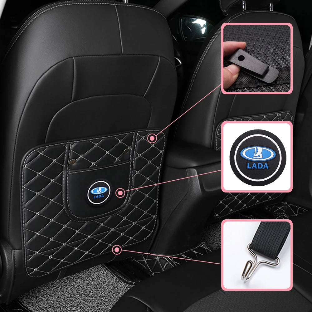 1PCS Car Anti-Kick Pad Seat Back Cushion Anti-Dirty Fiber Leather Mat Cover Interior For Lada Granta Vesta Priora Vaz 2114 Niva
1PCS Car Anti-Kick Pad Seat Back Cushion Anti-Dirty Fiber Leather Mat Cover Interior For Lada Granta Vesta Priora Vaz 2114 Niva