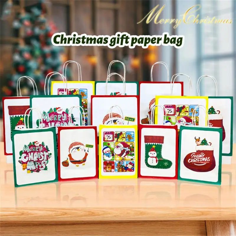 10pcs Christmas Gift Bag Santa Claus Gift Box Biscuit Candy Bags Christmas Decoration For Home New Year 2023 Navidad Present
10pcs Christmas Gift Bag Santa Claus Gift Box Biscuit Candy Bags Christmas Decoration For Home New Year 2023 Navidad Present
