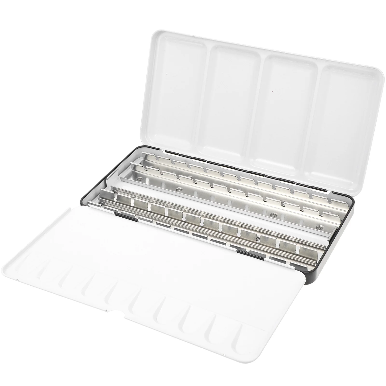 Empty empty box Watercolor Box 48 Grids Metal Case Pigment Box for Watercolor Oil Painting empty watercolor pans Gouache
Empty empty box Watercolor Box 48 Grids Metal Case Pigment Box for Watercolor Oil Painting empty watercolor pans Gouache