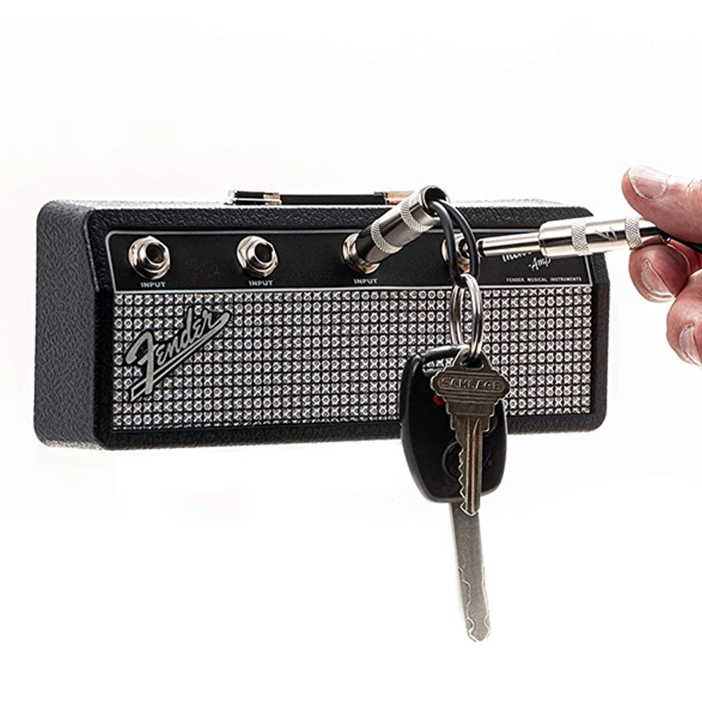 Creative Rock Guitar Amp with 4 Holes, Key Storage Holder, Keychain Hooks, Wall Decoration, Wall-Mounted Keychain Storage Tools
Creative Rock Guitar Amp with 4 Holes, Key Storage Holder, Keychain Hooks, Wall Decoration, Wall-Mounted Keychain Storage Tools
