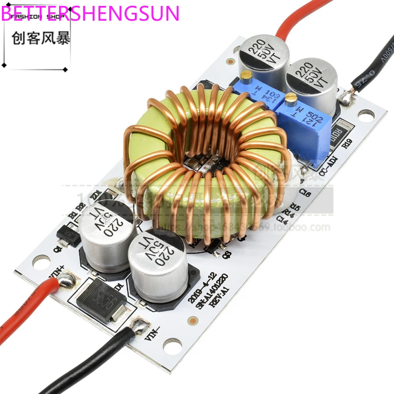 

DC-DC 250W high power boost constant voltage constant current module car LED boost drive power 10A aluminum substrate