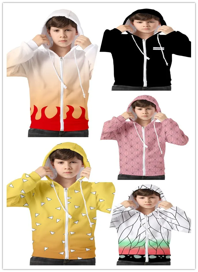 Kids Children Demon Slayer: Kimetsu no Yaiba Hoodie Rengoku Kyoujurou Cosplay Hooded Zip Up Sweatshirt Cosplay Costume
Kids Children Demon Slayer: Kimetsu no Yaiba Hoodie Rengoku Kyoujurou Cosplay Hooded Zip Up Sweatshirt Cosplay Costume