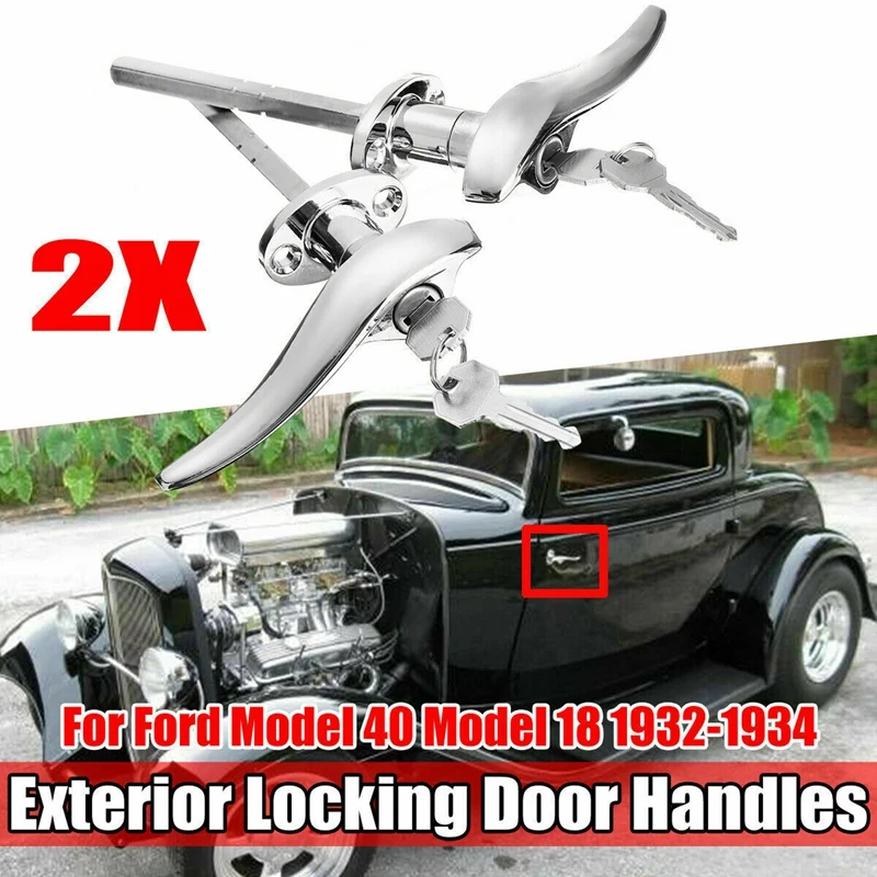2Pcs Car Door Outside Locking Handles MATCHING LOCKS For Ford 1932 3-Window Coupe For Ford 1933 1934 Passenger Car
2Pcs Car Door Outside Locking Handles MATCHING LOCKS For Ford 1932 3-Window Coupe For Ford 1933 1934 Passenger Car