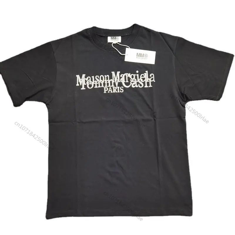 Maison Margiela T-shirts Men Women Summer MM6 10 Women's Reflective Print Oversized Short Sleeve Harajuku O Neck T-Shirt TShirt
Maison Margiela T-shirts Men Women Summer MM6 10 Women's Reflective Print Oversized Short Sleeve Harajuku O Neck T-Shirt TShirt
