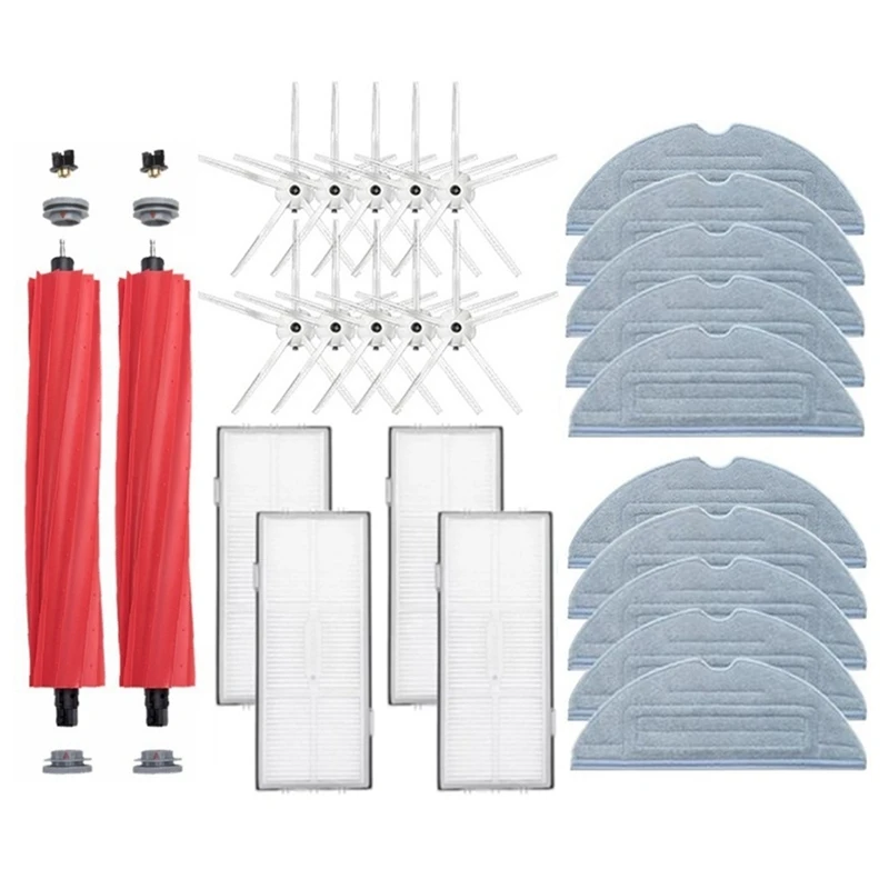 Vacuum Cleaner Parts For Xiaomi Roborock S7 T7S T7 Plus T7S Plus Main Roll Brush Hepa Filter Side Brush Mop Accessories
Vacuum Cleaner Parts For Xiaomi Roborock S7 T7S T7 Plus T7S Plus Main Roll Brush Hepa Filter Side Brush Mop Accessories