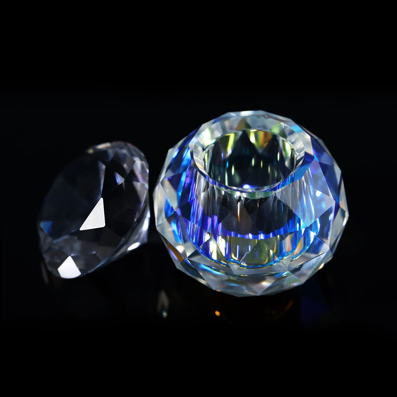 Acrylic Liquid Powder Dish Polygonal Glass Cup Rainbow Crystal Clear Diamond Shape Lid Bowl Nail Art Container Glassware Tools
Acrylic Liquid Powder Dish Polygonal Glass Cup Rainbow Crystal Clear Diamond Shape Lid Bowl Nail Art Container Glassware Tools