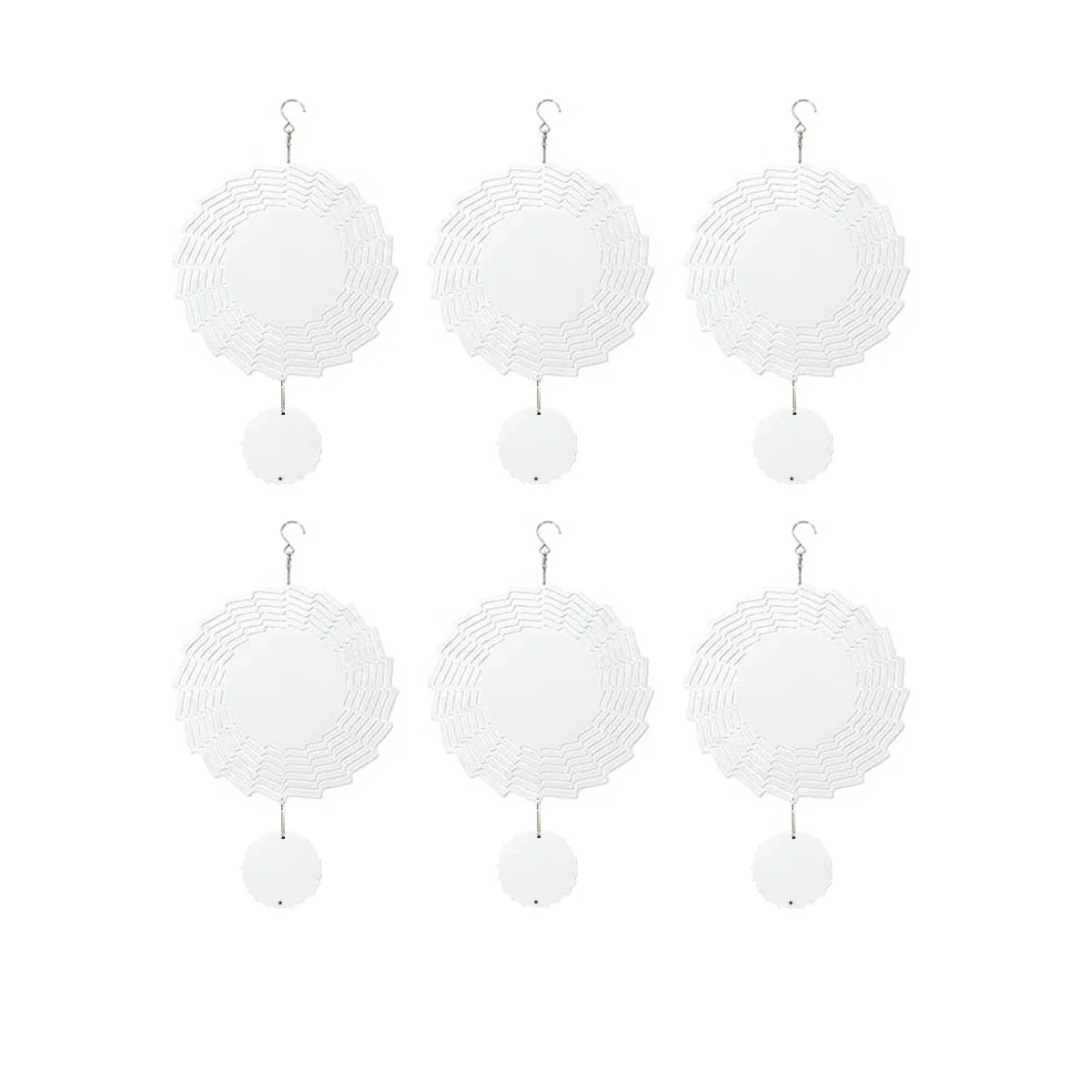 6Pcs 8Inch Sublimation Wind Spinner Blanks 3D Wind Spinners Hanging Wind Spinners Windmill for Outdoor Garden Decoration
6Pcs 8Inch Sublimation Wind Spinner Blanks 3D Wind Spinners Hanging Wind Spinners Windmill for Outdoor Garden Decoration