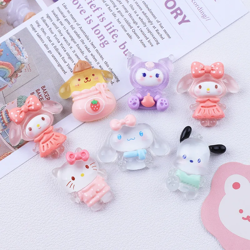 10 Pcs New Cute Mini Sanrio Hello Kitty Cartoon Little Cat, Dog Resin Scrapbook Diy Jewelry Wedding Hairpin Decorate Accessories
10 Pcs New Cute Mini Sanrio Hello Kitty Cartoon Little Cat, Dog Resin Scrapbook Diy Jewelry Wedding Hairpin Decorate Accessories