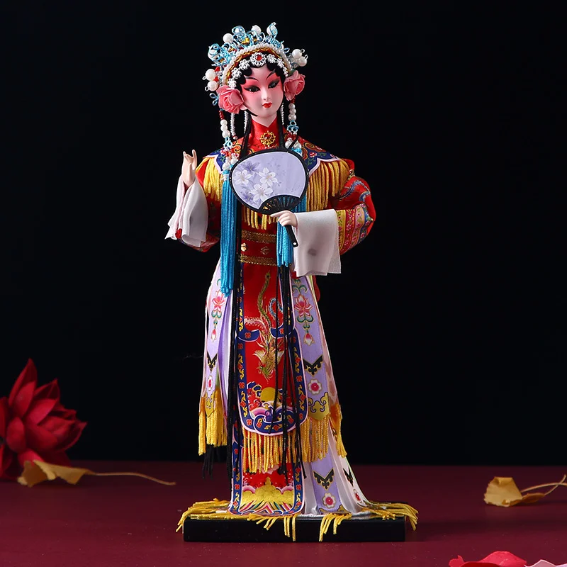 Chinese Style Special Crafts Silk People North Peking Opera Doll Boutique Doll Gift Present Ornaments
Chinese Style Special Crafts Silk People North Peking Opera Doll Boutique Doll Gift Present Ornaments