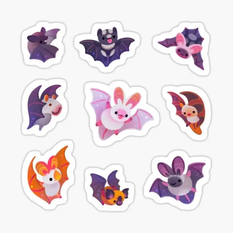 Наклейка в форме летучей мыши для декора ноутбука, спальни, автомобиля, милый мультяшный модный чемодан
Наклейка в форме летучей мыши для декора ноутбука, спальни, автомобиля, милый мультяшный модный чемодан