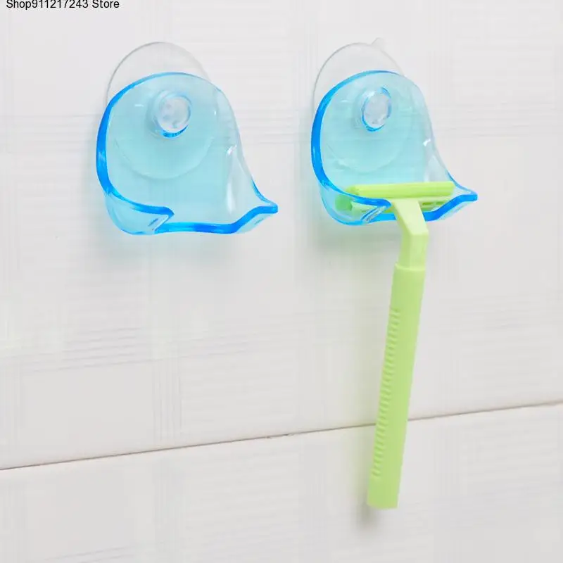 Blue Plastic Razor Holder Transparent Adsorption Wall Shelf Storage Rack Manual Razor Pendant Storage Rack Bathroom Accessories
Blue Plastic Razor Holder Transparent Adsorption Wall Shelf Storage Rack Manual Razor Pendant Storage Rack Bathroom Accessories