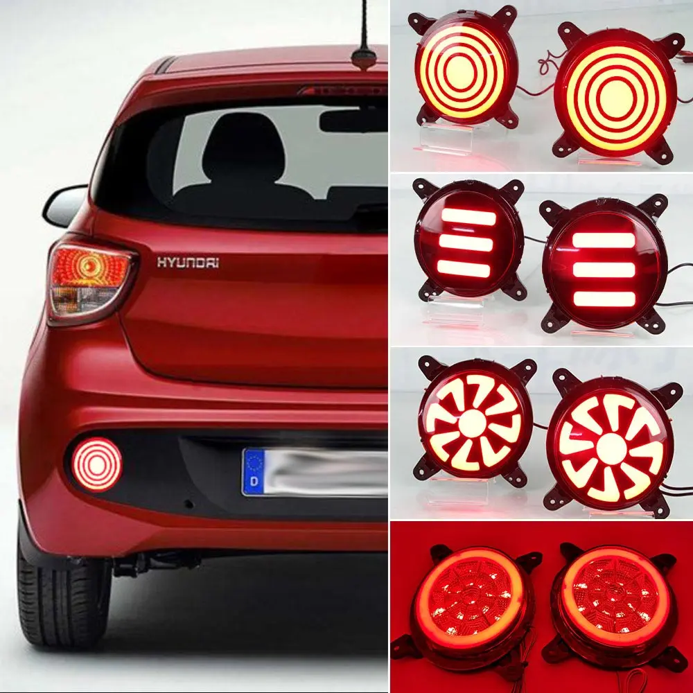 Nice 2Pcs LED Reflector Lamp Rear Fog Lamp For Hyundai Grand I10 2017 2018 Rear Bumper Light Brake Light
Nice 2Pcs LED Reflector Lamp Rear Fog Lamp For Hyundai Grand I10 2017 2018 Rear Bumper Light Brake Light