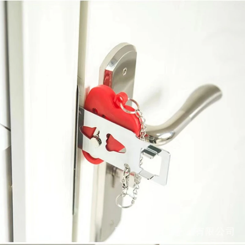 Portable Hotel Door Lock Locks Self-Defense Door Stop Travel Travel Accommodation Door Stopper Door Lock Security Door 
Portable Hotel Door Lock Locks Self-Defense Door Stop Travel Travel Accommodation Door Stopper Door Lock Security Door