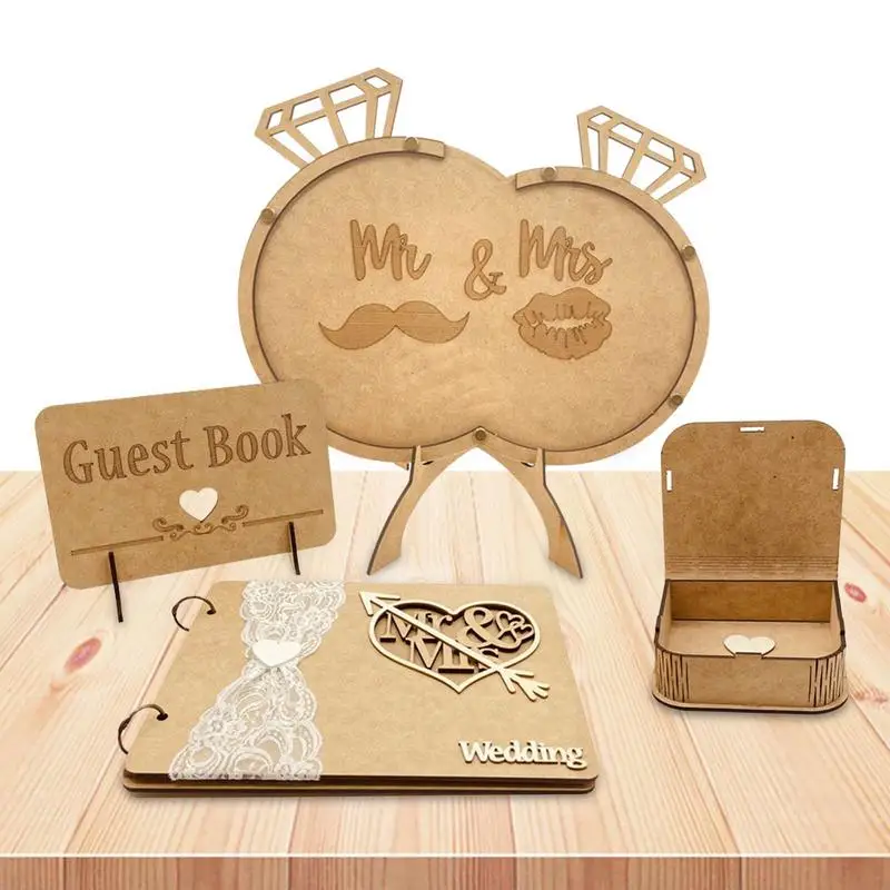 

Wedding Guestbook Wood Guest Book Alternatives Registry Guestbook Wedding Books For Guests To Sign Guest Book Wedding Reception