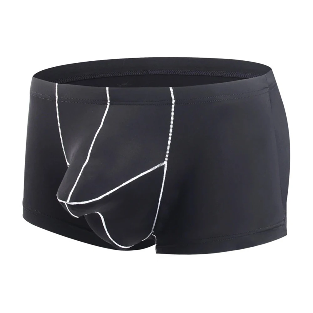 Men's Boxer Elephant Nose Bulge Pouch Panties Ice Silk Shorts Breathable Underwear Slip Homme Underpants Homme Boxers
Men's Boxer Elephant Nose Bulge Pouch Panties Ice Silk Shorts Breathable Underwear Slip Homme Underpants Homme Boxers