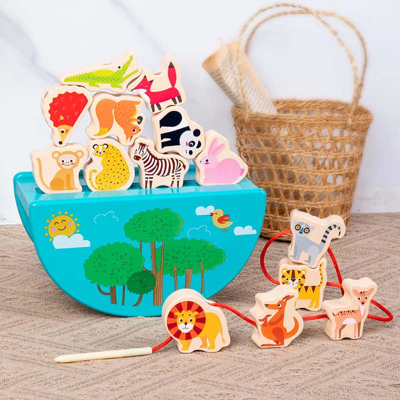 Diy Montessori Toys Balance Animal Building Blocks Board Stacking High Blocks Play Game Early Educational Toys For Children Kids
Diy Montessori Toys Balance Animal Building Blocks Board Stacking High Blocks Play Game Early Educational Toys For Children Kids