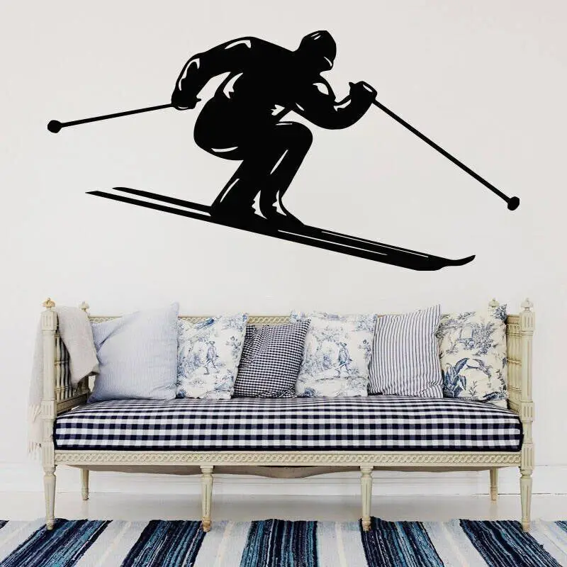 Room Decoration Skiing Wall Decal Ski Waterproof Vinyl Sticker Home Decor for Living Room Teens Bedroom Art DIY Mural
Room Decoration Skiing Wall Decal Ski Waterproof Vinyl Sticker Home Decor for Living Room Teens Bedroom Art DIY Mural