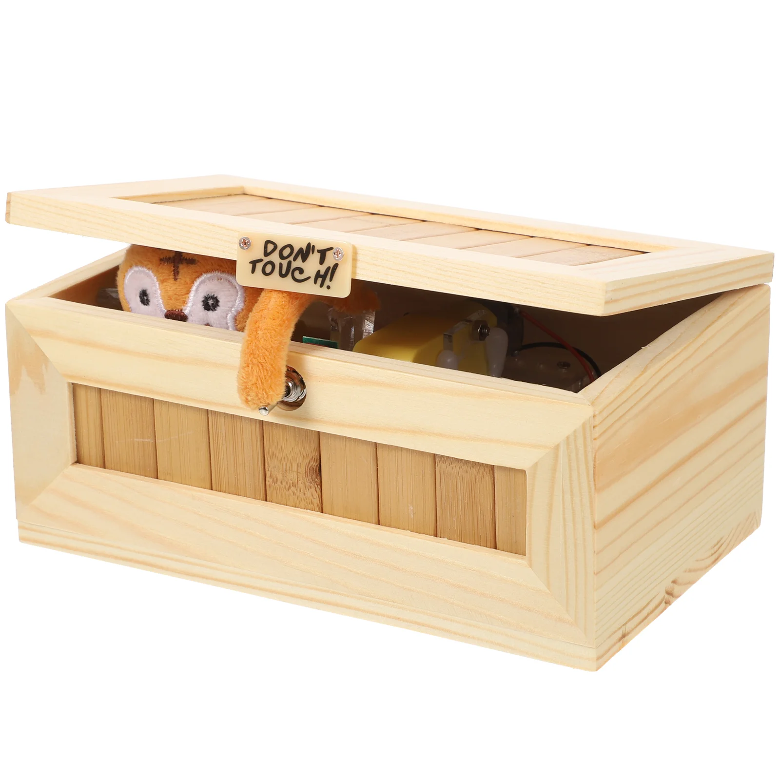 Wood Box Tricky Toys Urban Spoof Tiger Toy Creative Toy Horror Boring Box Toy for Kids Friends
Wood Box Tricky Toys Urban Spoof Tiger Toy Creative Toy Horror Boring Box Toy for Kids Friends