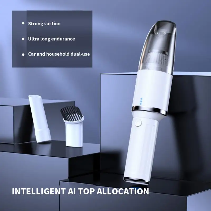 Wireless Car Vacuum Cleaner 6000PA 60W High Power Car Hoover USB Rechargeable Handheld Vacuum Cleaner Home Cleaning Tools
Wireless Car Vacuum Cleaner 6000PA 60W High Power Car Hoover USB Rechargeable Handheld Vacuum Cleaner Home Cleaning Tools
