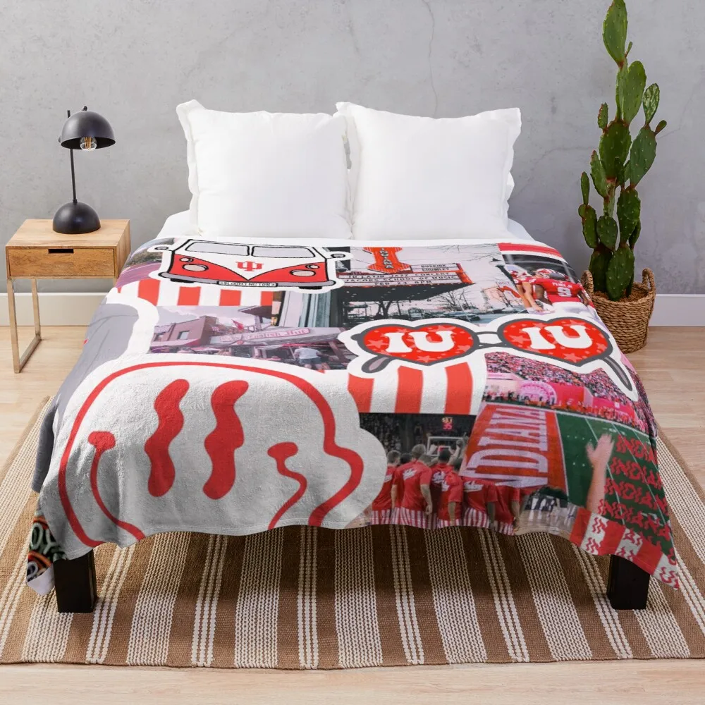 Indiana University Collage Throw Blanket throw rug decorative bed blankets Nap blanket brand blankets
Indiana University Collage Throw Blanket throw rug decorative bed blankets Nap blanket brand blankets