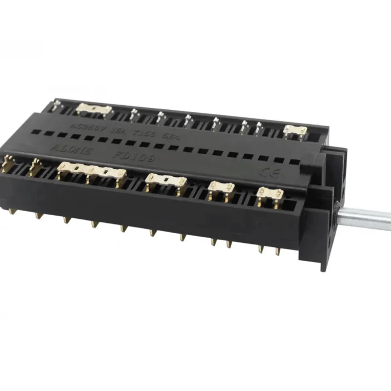 Пластиковый поворотный переключатель FD109-1 250V 16A
Пластиковый поворотный переключатель FD109-1 250V 16A