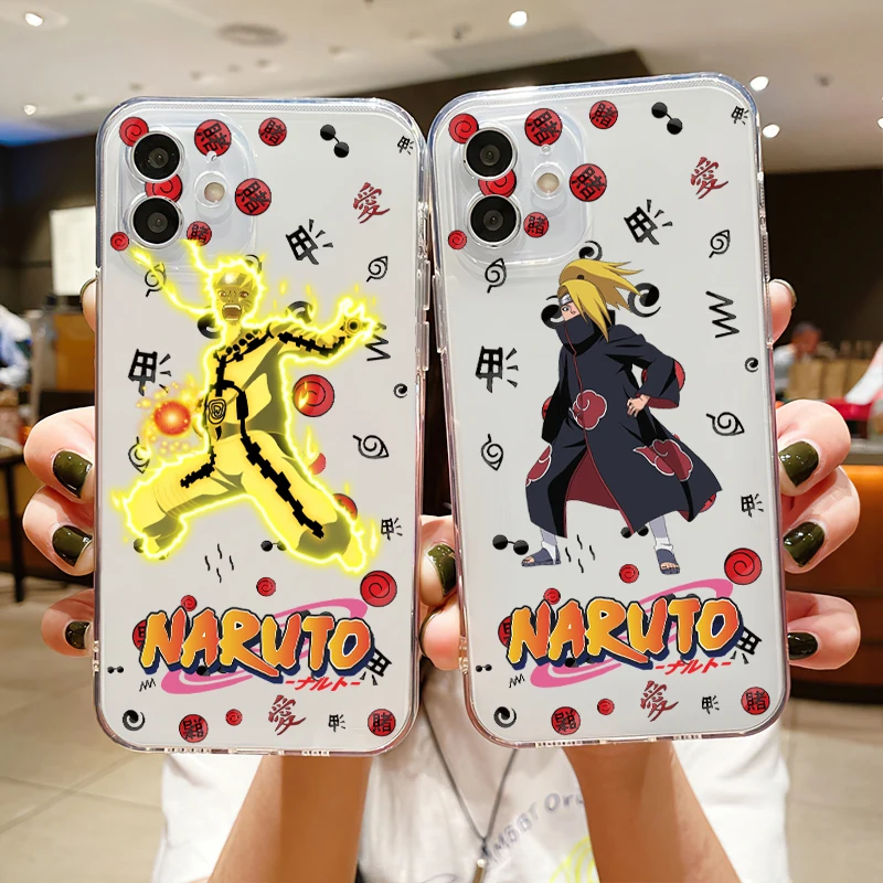 BANDAI Naruto Phone Cases For iPhone SE 2020 6 6S 7 8 11 12 13 Mini Plus X XS XR Pro Max Funda Transparent Shell
BANDAI Naruto Phone Cases For iPhone SE 2020 6 6S 7 8 11 12 13 Mini Plus X XS XR Pro Max Funda Transparent Shell
