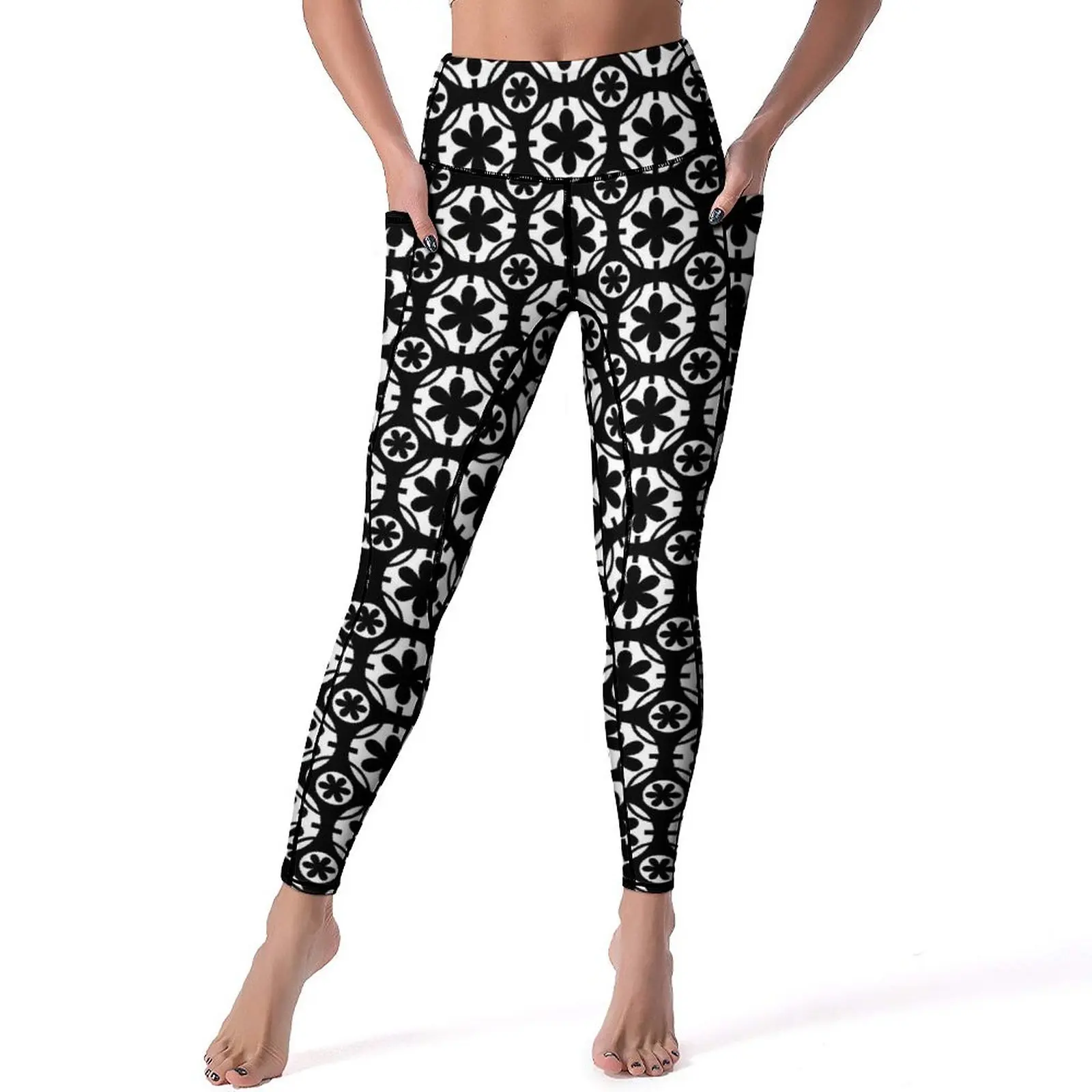 Geo Print Yoga Pants Sexy Retro Daisy Flowers Custom Leggings Push Up Fitness Leggins Women Vintage Stretchy Sports Tights
Geo Print Yoga Pants Sexy Retro Daisy Flowers Custom Leggings Push Up Fitness Leggins Women Vintage Stretchy Sports Tights