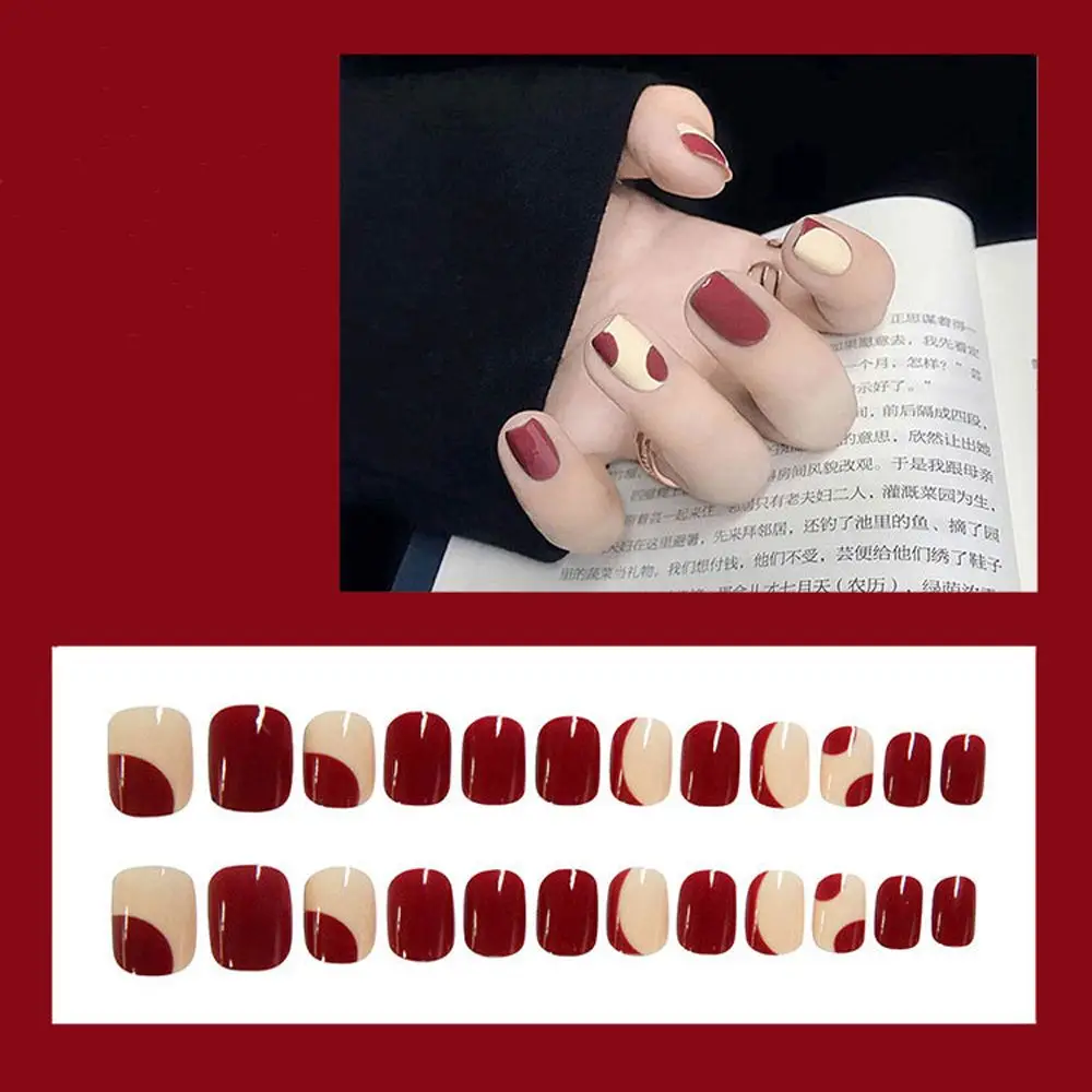 Temperament French Style Short False Nails Lovely Dot Flower Pattern Fake Nails Easy-to-apply Jelly Glue False Nails
Temperament French Style Short False Nails Lovely Dot Flower Pattern Fake Nails Easy-to-apply Jelly Glue False Nails