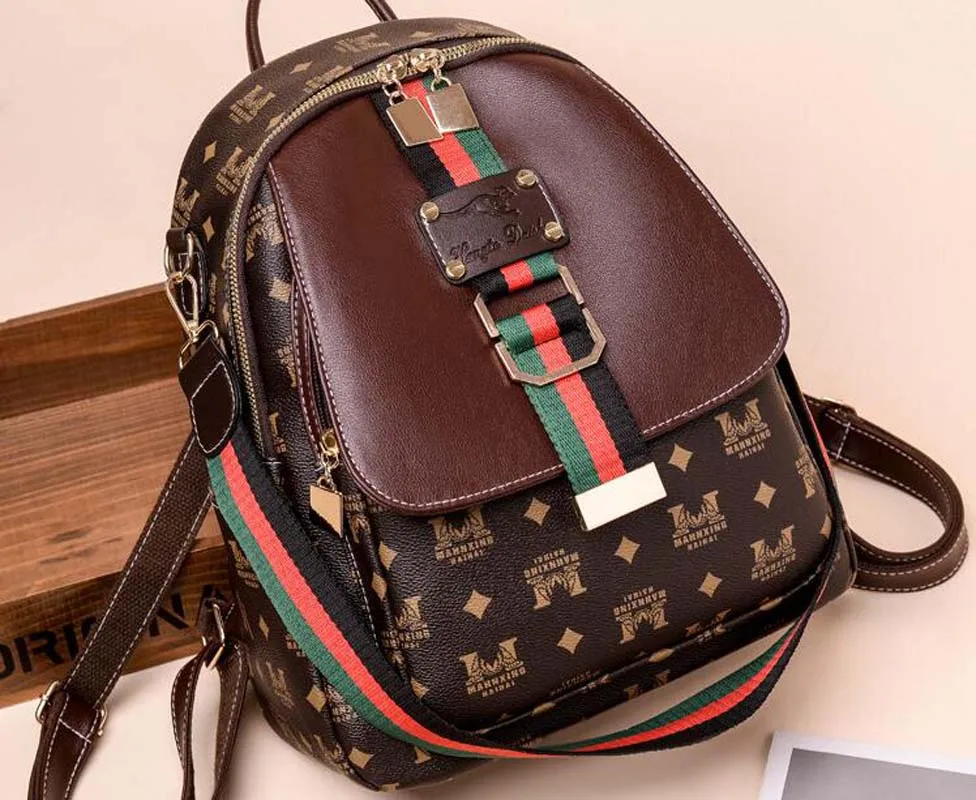 Free Shipping Fashion Printing Designer Women Backpack High Quality Leather Travel Shoulder Bags Large Capacity School Bag
Free Shipping Fashion Printing Designer Women Backpack High Quality Leather Travel Shoulder Bags Large Capacity School Bag
