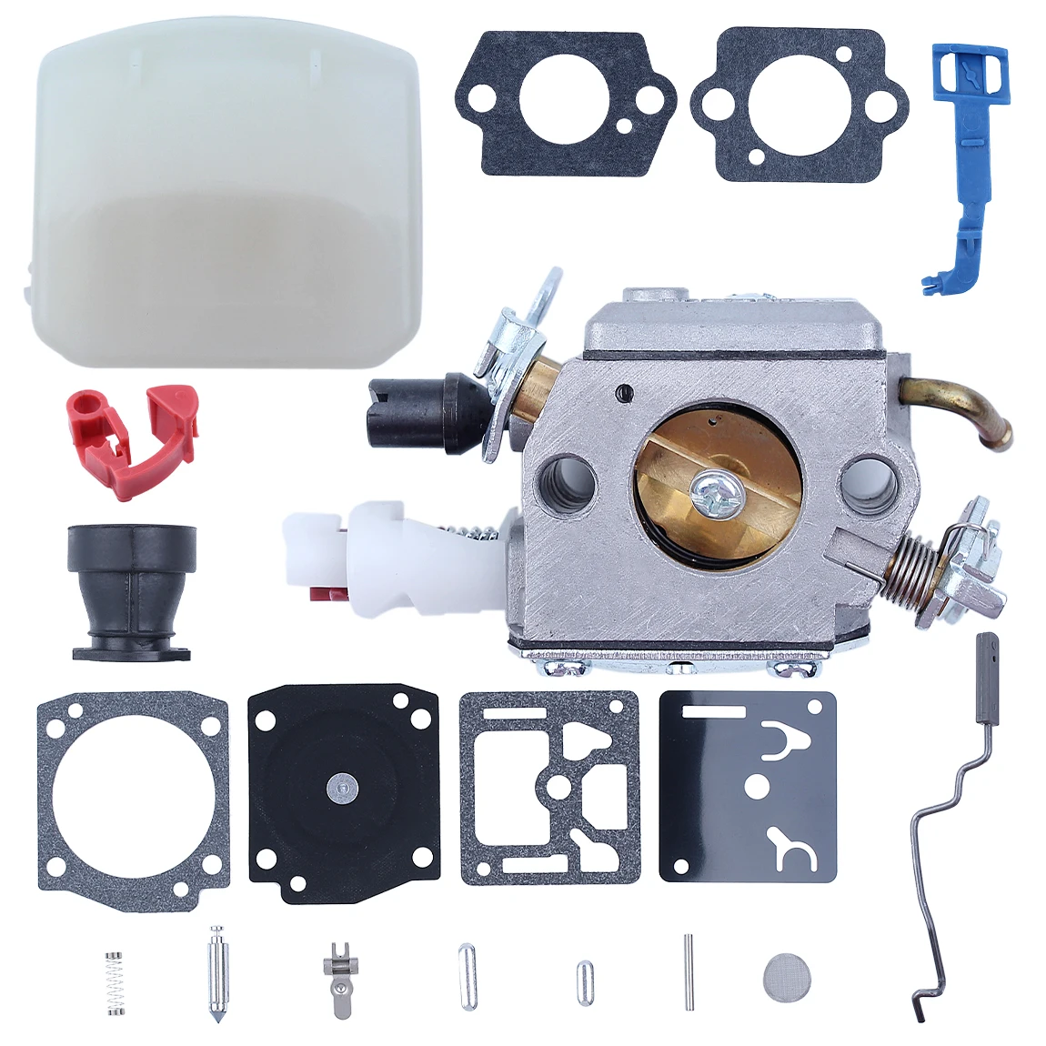 Carburetor Carb Repair Kit For Husqvarna 340 345 350 346XP Air Filter Throttle Choke Rod Intake Manifold Chainsaw Replace Part
Carburetor Carb Repair Kit For Husqvarna 340 345 350 346XP Air Filter Throttle Choke Rod Intake Manifold Chainsaw Replace Part