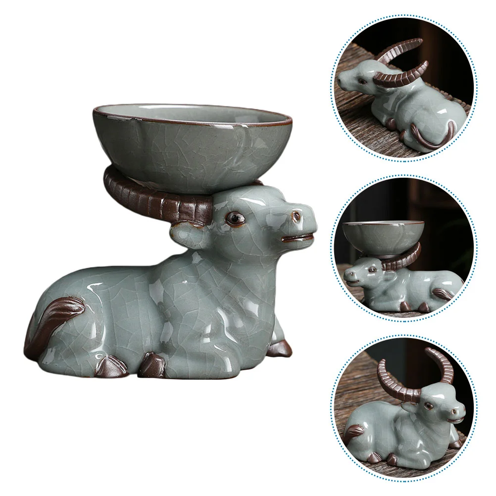 1Set Bull Ornament Bull Tea Tea Ceremony Accessory Saucer for Home Tea House Tearoom
1Set Bull Ornament Bull Tea Tea Ceremony Accessory Saucer for Home Tea House Tearoom