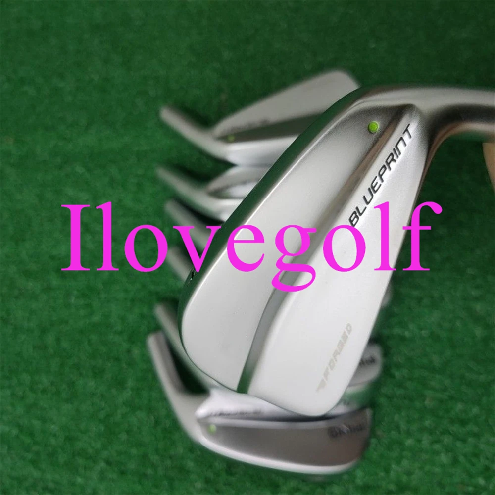 

7PCS Blade Style Golf Clubs Irons Set BluePrint Clubs Golf Iron 4-9W R/S Steel/Graphite Shafts Headcovers Global Fast Shipping