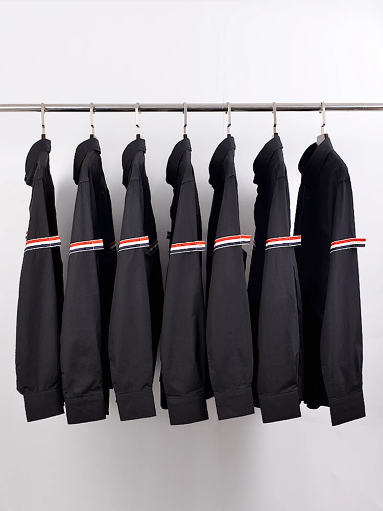 New men's TB shirt black hair stylist Korean version slim men's business casual black bottoming long-sleeved shirt
New men's TB shirt black hair stylist Korean version slim men's business casual black bottoming long-sleeved shirt
